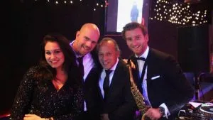 The Man in Black show @ Synerlogic Dj, Sax, Percussie, Zang / MC