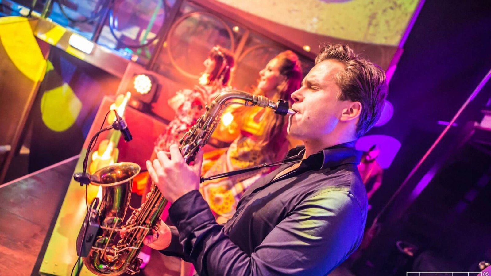 Saxofonist Julian de Munnik