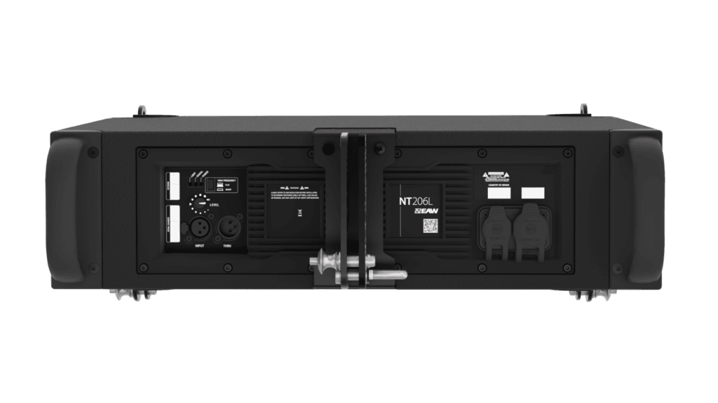 EAW NT206L line array top speakers back