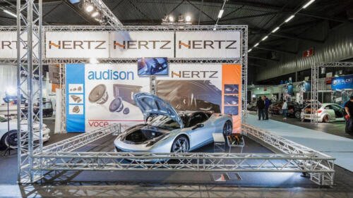 100 tuning beurstand bouw expo stand