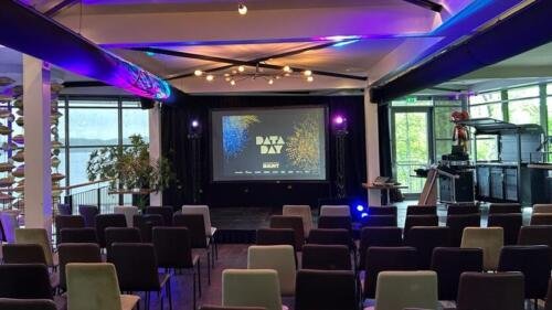 Beamer met scherm the boathouse kralingen