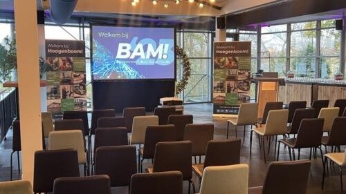 Beamer  Beamer scherm presentatie