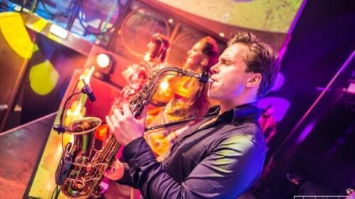 Saxofonist Julian de Munnik