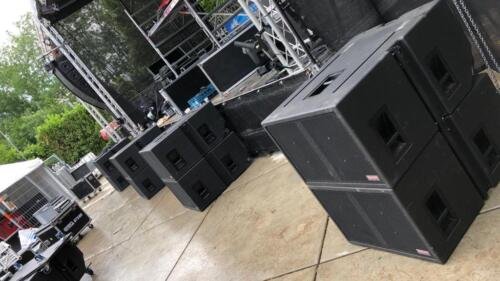 EAW KF70 & SB 1002 Verhuur @Festival | Forward Events Geluid verhuur